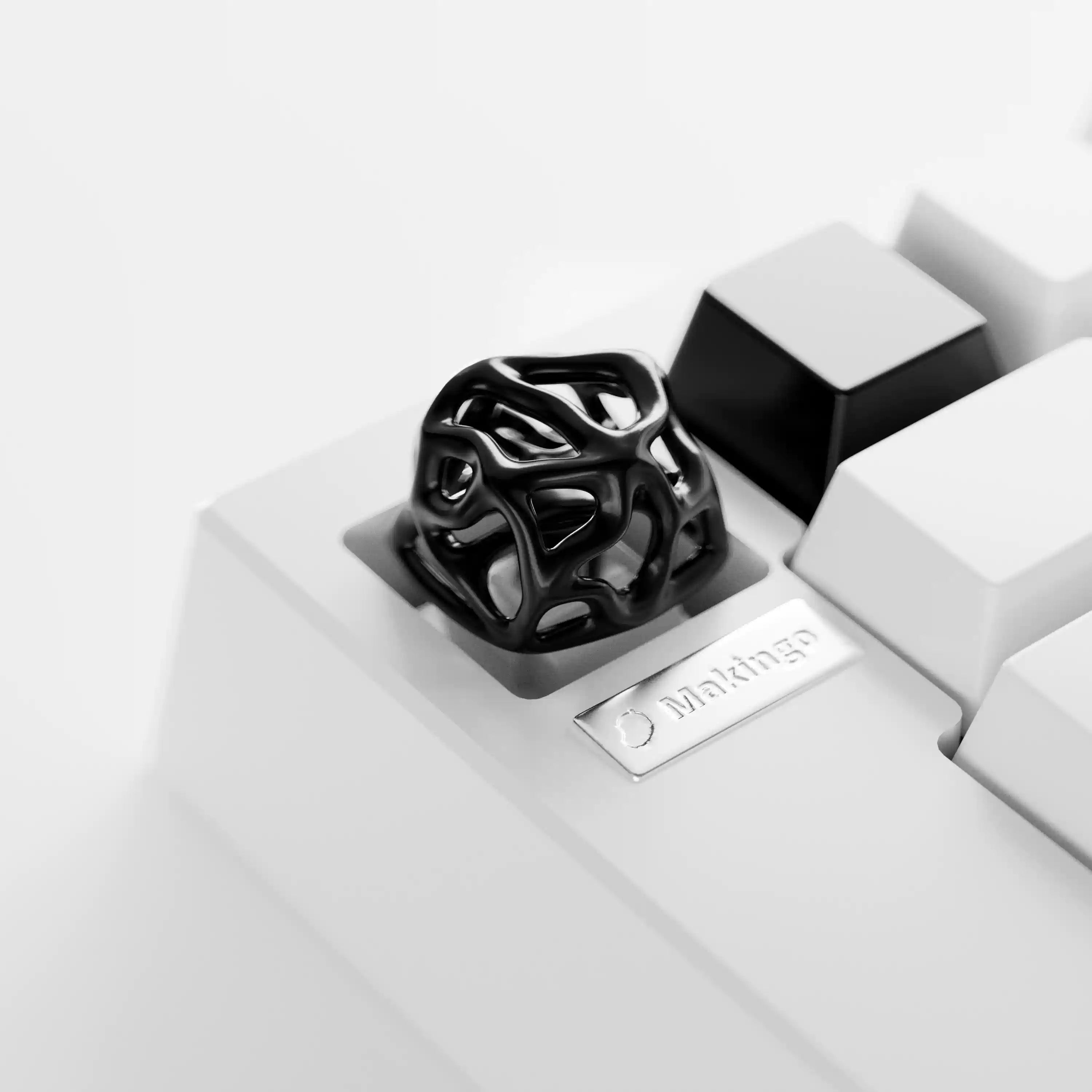 Hollow out personalized keycaps, customized metal aluminum alloy keycaps, single original Esc key