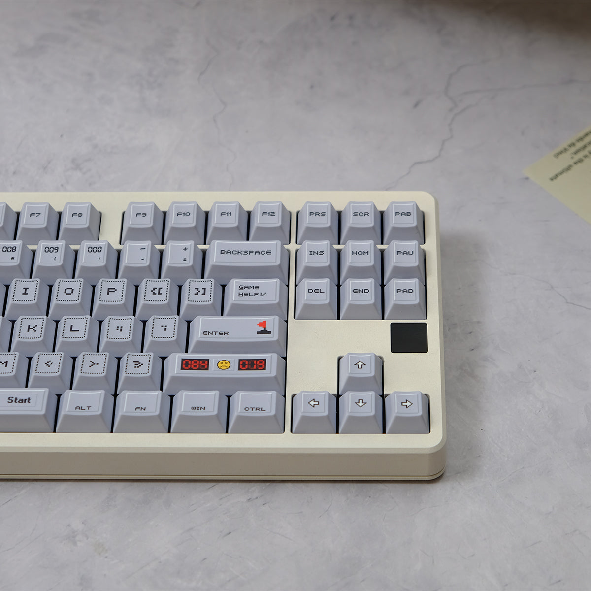 Windows Minesweeper Theme Magnetic Axis Mechanical Keyboard Keycaps PBT Thermal Sublimation Customization