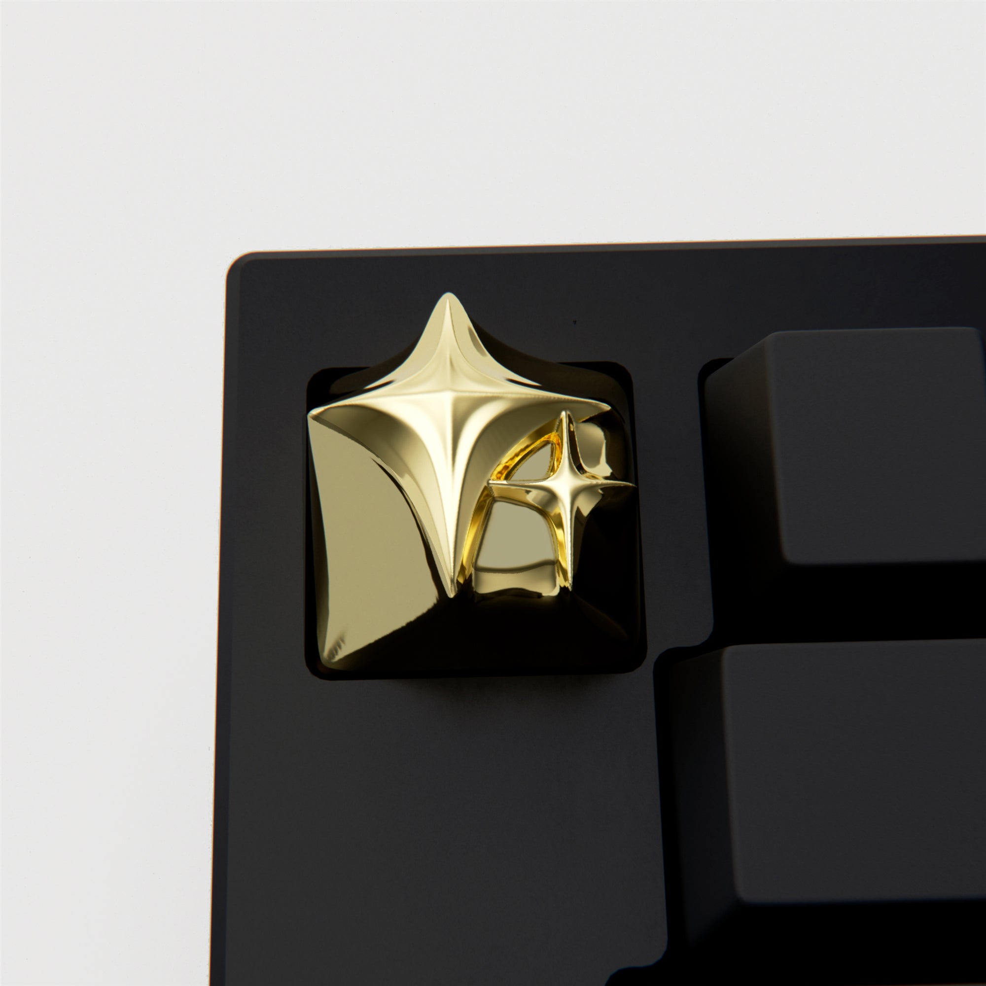 Cosmic Era Star Art Personalized Keycaps Customized Metal Keycaps, Mechanical Keyboard Decorative Keycaps