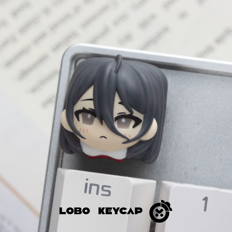 Alya Sometimes Hides Her Feelings in Russian, personalized resin art keycaps, mechanical keyboard keycaps