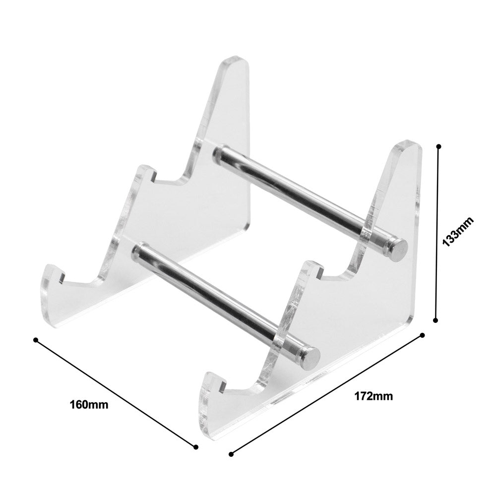Keyboard display bracket acrylic transparent white/colorful single-layer mechanical keyboard collection shelf