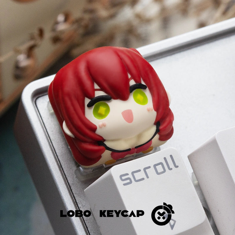 Bocchi The Rock! STARRY , Multicolored resin coloring artisankey caps