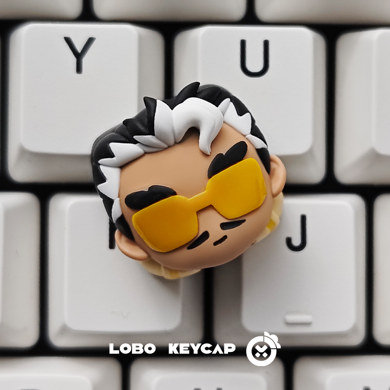 VALORANT keycaps Sage.Phoenix.Omen.Killjoy.artisankeycaps, Resin colored keycaps