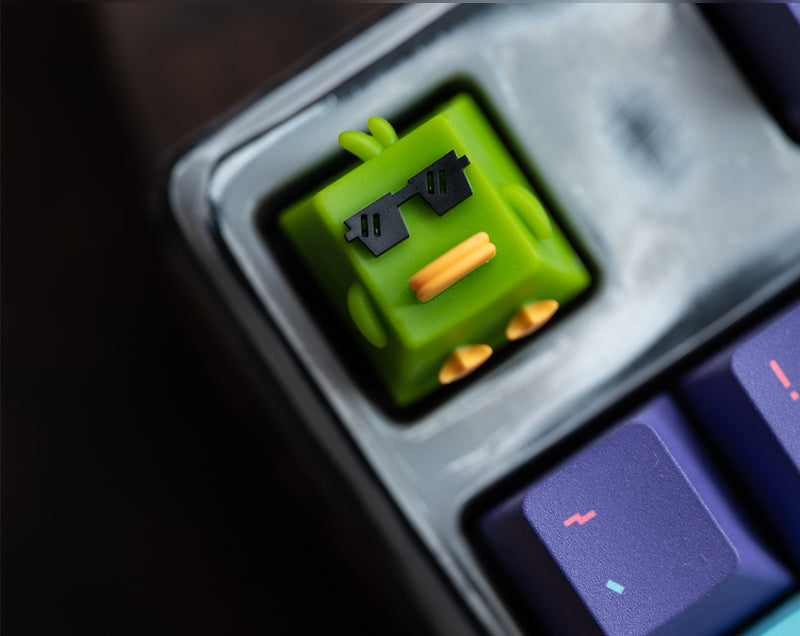 Anxiety Duck Resin Forming Personalized Keycaps