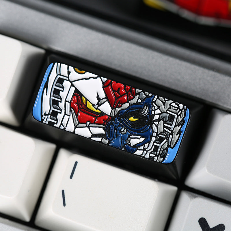 GUNDAM Personalized Keycap Mechanical Keyboard Cap Zinc Alloy Personalized Decorative Keycap