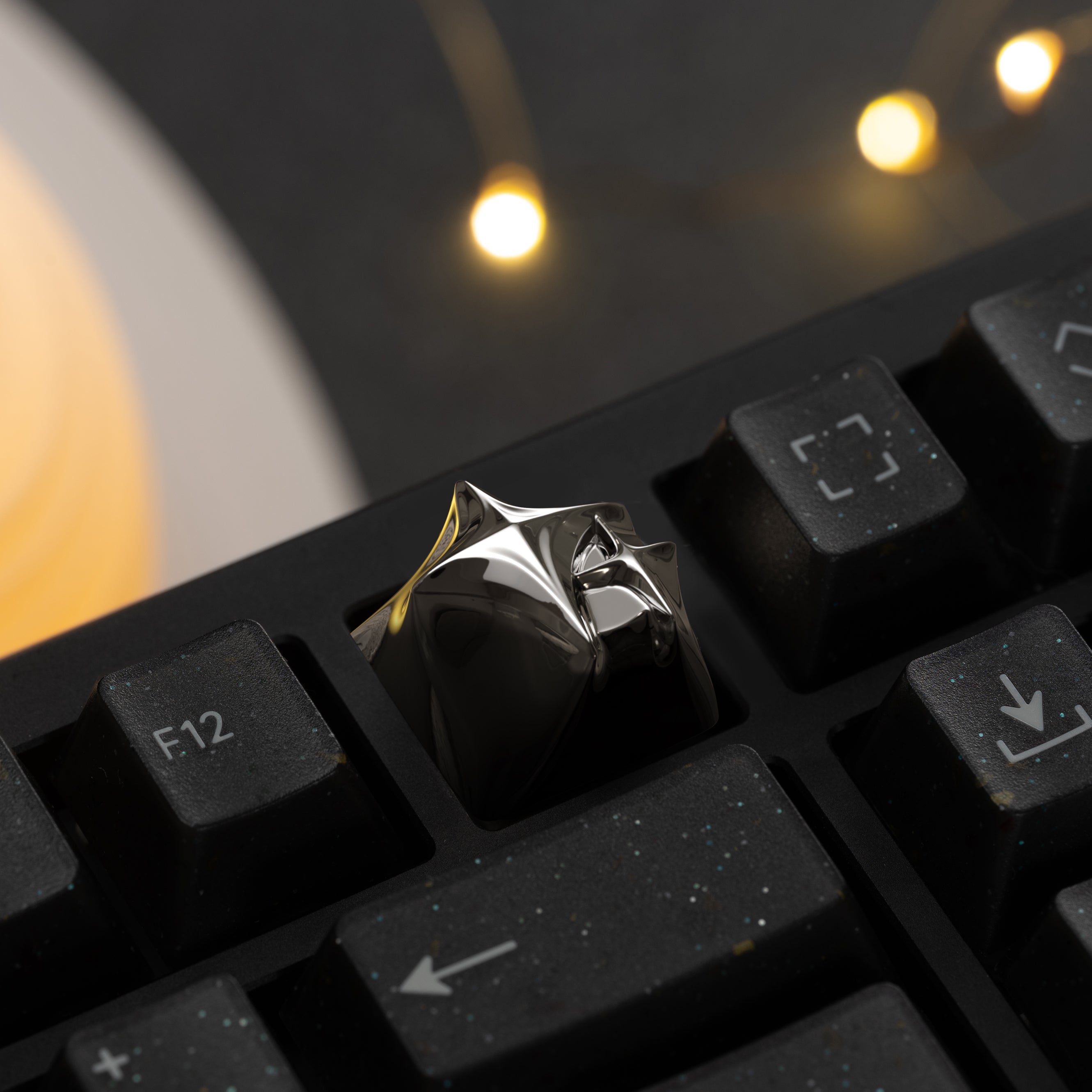 Cosmic Era Star Art Personalized Keycaps Customized Metal Keycaps, Mechanical Keyboard Decorative Keycaps