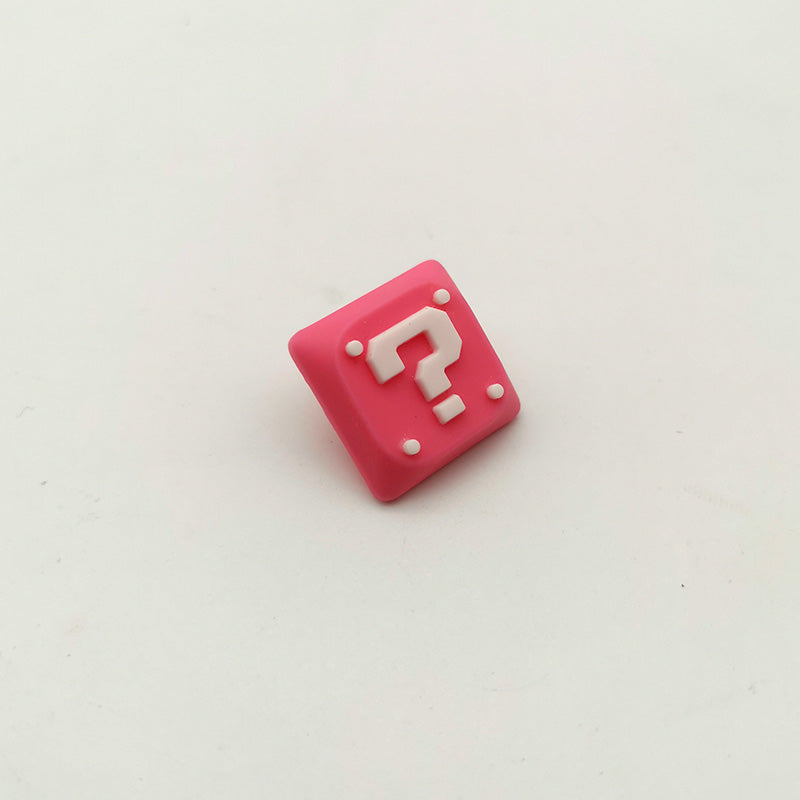 Mario question mark, adapted to the highly personalized keycaps of NuPhy Air switches. Decorative keycaps