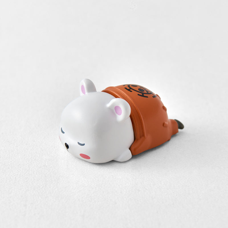 Cute Bepo! Aluminum alloy anodized metal+ABS personalized keycaps, keyboard decorative keycaps