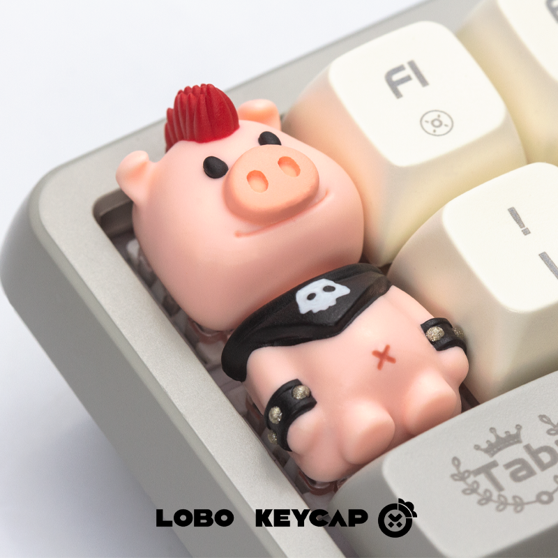 Beast Party Split Resin Keycaps