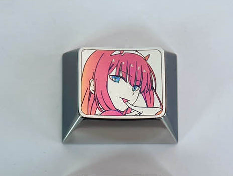 DARLING in the FRANXX, 02. 1.25U color titanium alloy decorative keycap