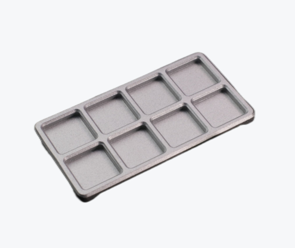 Keystone Silver Eight Grid Metal Keycap Plate Mechanical Keyboard Zinc ...