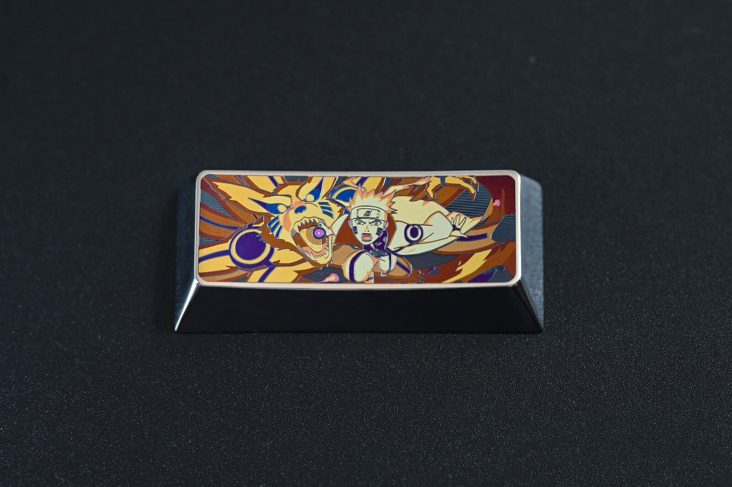 NARUTO，Uzumaki Naruto， Colored titanium alloy precision carving