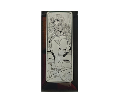 Clara Vertical 2U Pad Enter Key, Titanium Metal Personalized Keycap, Keyboard Decorative Keycap