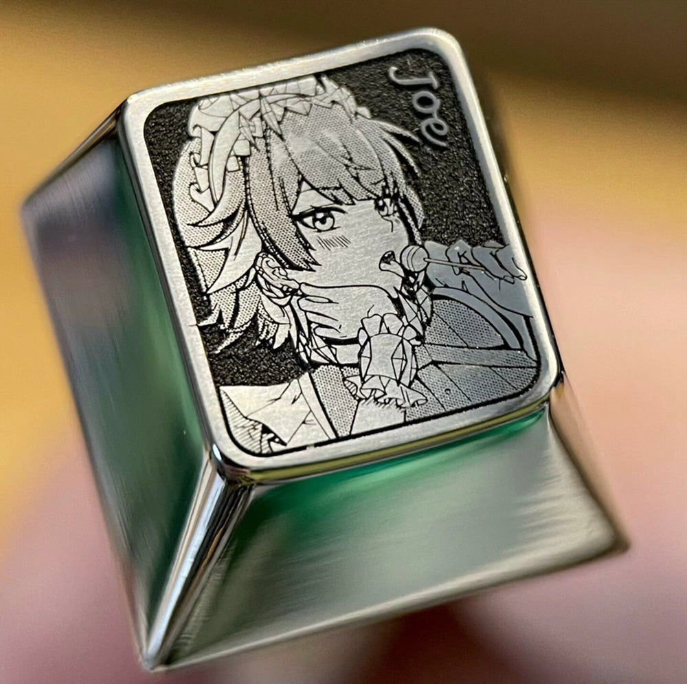 Zenless Zone Zero, Ellen Joe, 1U titanium alloy precision carved keycap