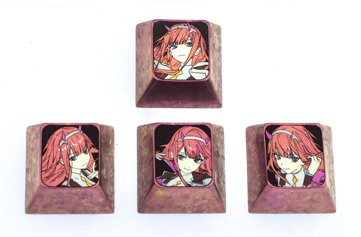 Darling Keyboard DARLING in the FRANXX, 02. Directional key set titanium alloy personal ...