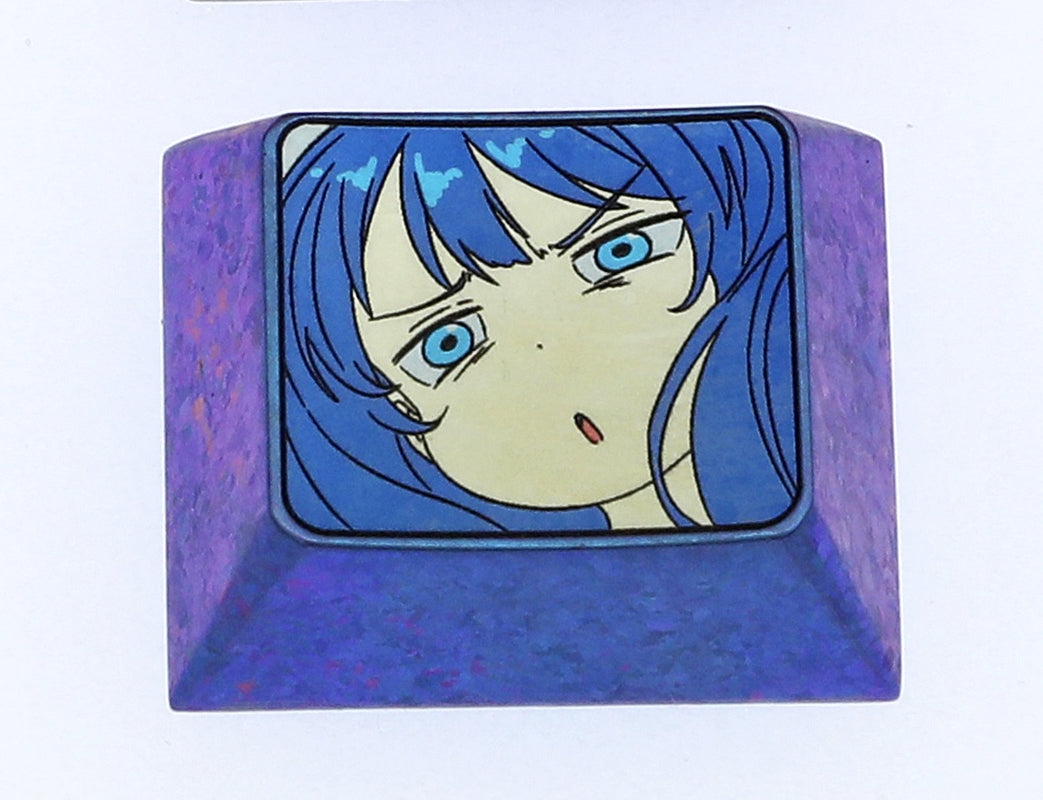 too many losing heroines! ， Anna Yanami, 1.25U titanium alloy personalized keycap, anime game peripheral keycap