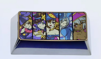 Yu-Gi-Oh!  2.25U+2U titanium alloy personalized keycaps, metal decorative keycaps, customized keycaps for mechanical keyboards