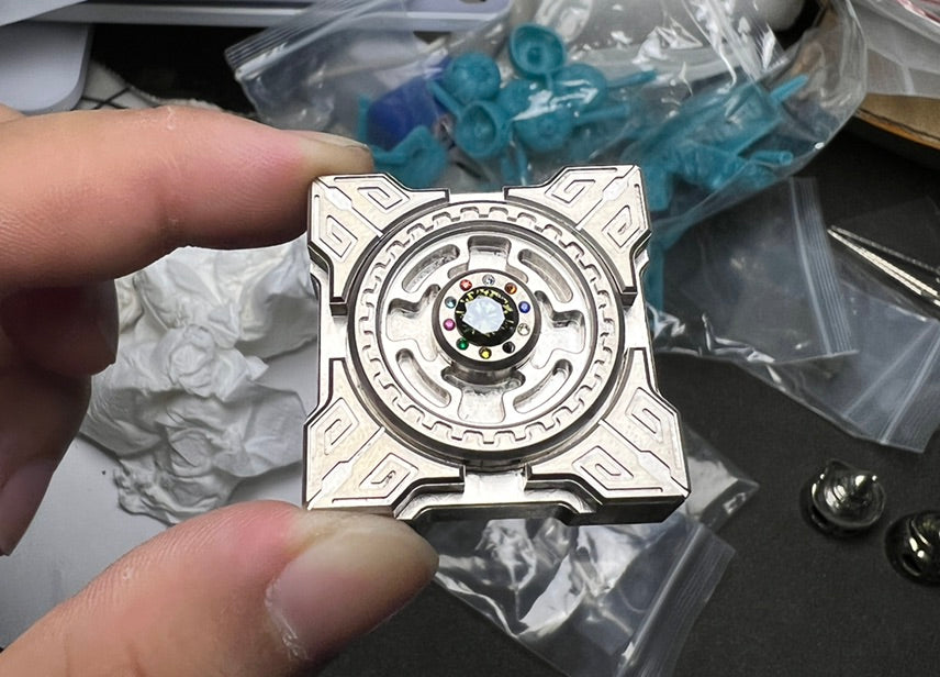4U EDC titanium alloy keycaps