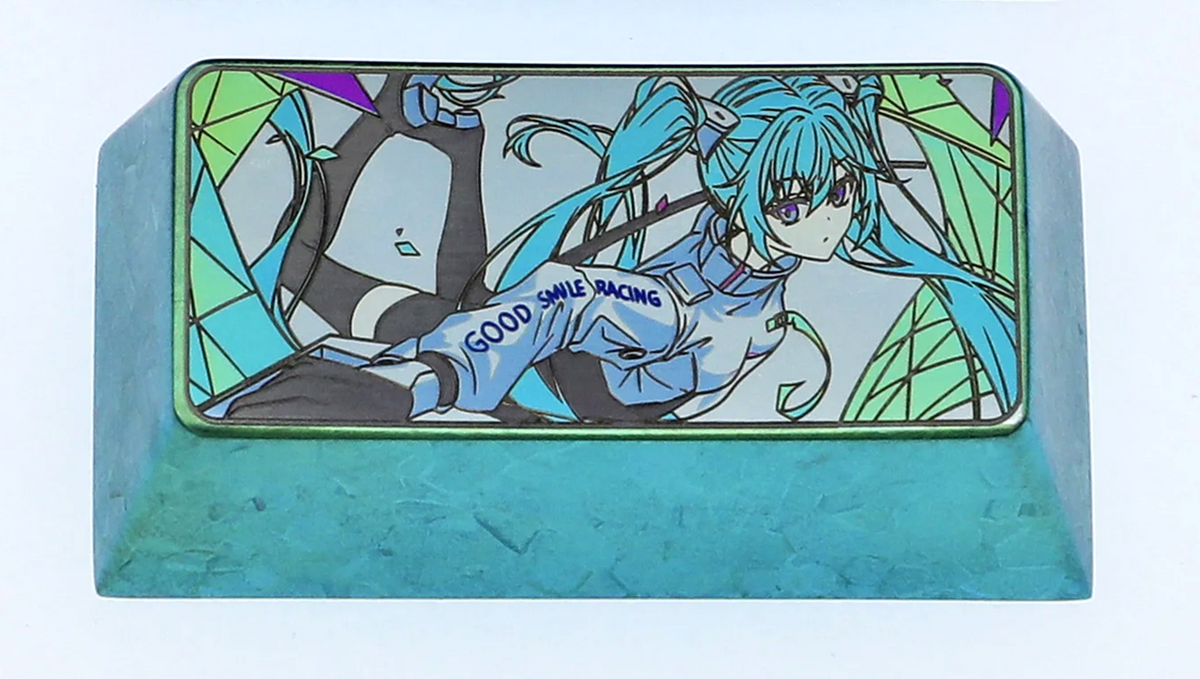 Hatsune Miku, 2U backspace key titanium alloy personalized key cap, me ...