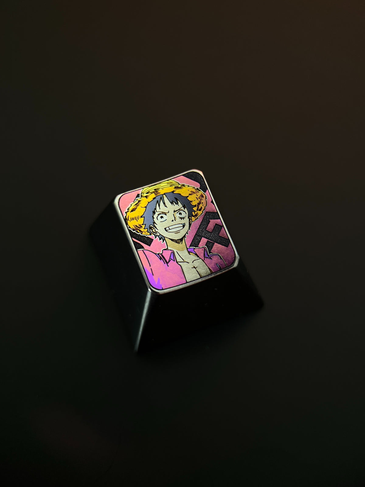 Robin Keycaps One Piece series, Luffy, Nami, Robin, titanium alloy 1U personalized k ...