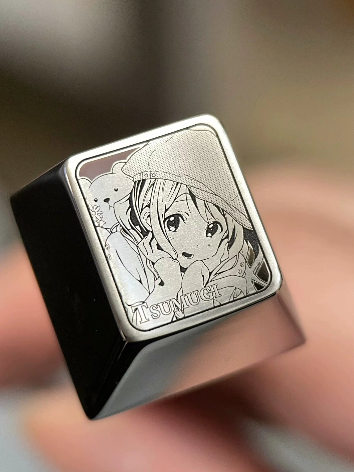K-ON Five Person Team, Pointillized Titanium Alloy Keycap Set, Personalized Keycaps