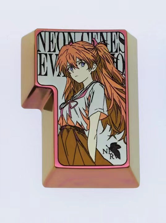 EVA, Asuka Langley Soryu, 7-shaped Enter, titanium alloy, titanium color Enter