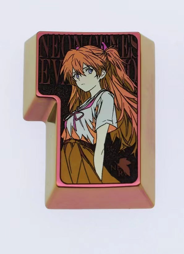 EVA, Asuka Langley Soryu, 7-shaped Enter, titanium alloy, titanium color Enter