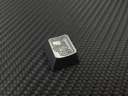 Pok é mon, Pikachu, Gengar, zinc alloy carved keycaps, mechanical keyboard metal decorative keycaps.