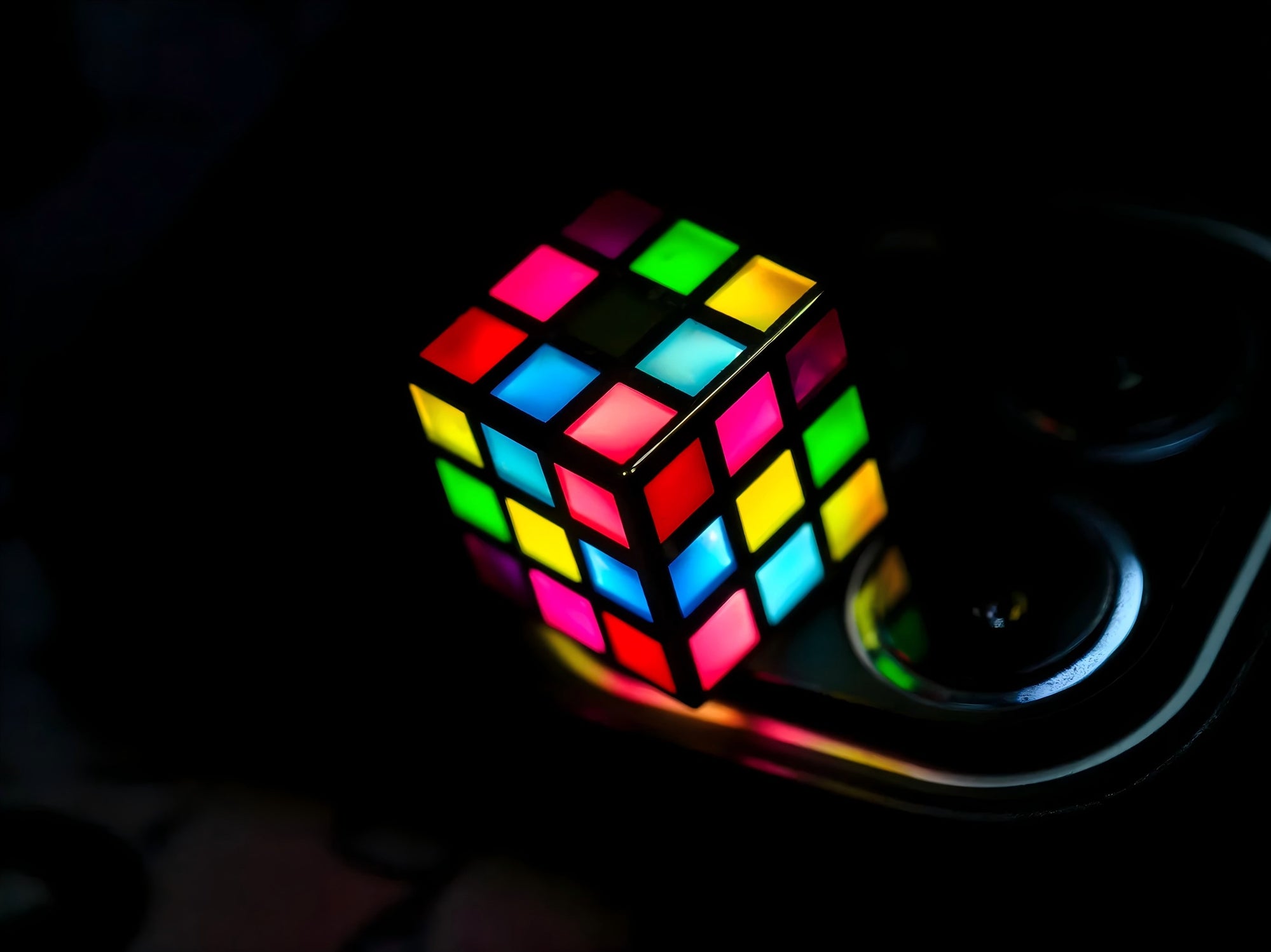 Cube keycaps, metal frame, enamel craftsmanship, rainbow translucent, personalized keycaps, keyboard decorative keycaps