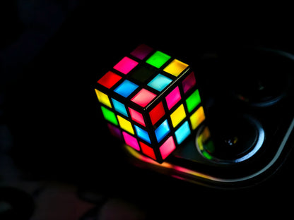 Cube keycaps, metal frame, enamel craftsmanship, rainbow translucent, personalized keycaps, keyboard decorative keycaps