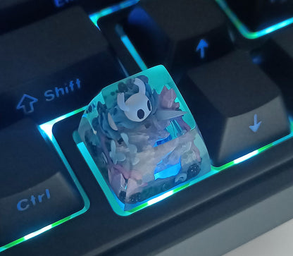 The Hollow Knight, Crystal drops of glue seals, resin personalized keycaps, anime game artisankeycaps
