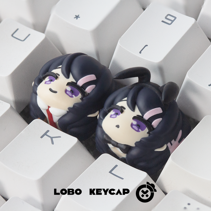 Youth Pig Head Youth Series, Personalized Resin, Multi Color Resin Shaped Personalized Keycaps, Decorative Keycaps