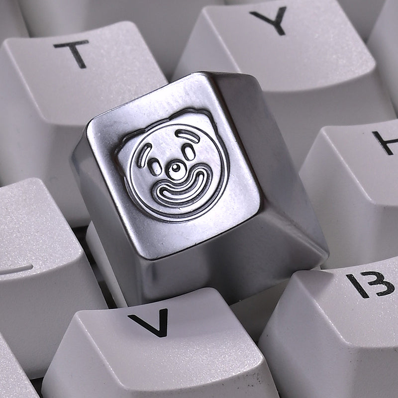 The Joker series all metal personalized keycaps have an original factory height of R4
