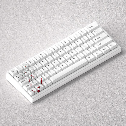 Yuzuriha Inori keycap anime theme factory height PBT positive fitting 60 65 68
