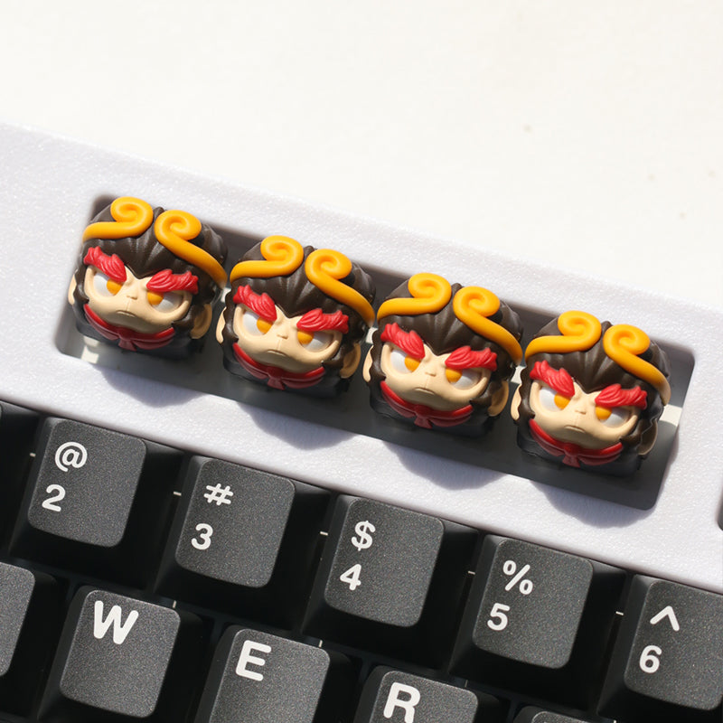 Wukong Personalized Keycaps, Resin Keycaps, Artisankeycaps, Mechanical Keyboard Decorative Keycaps