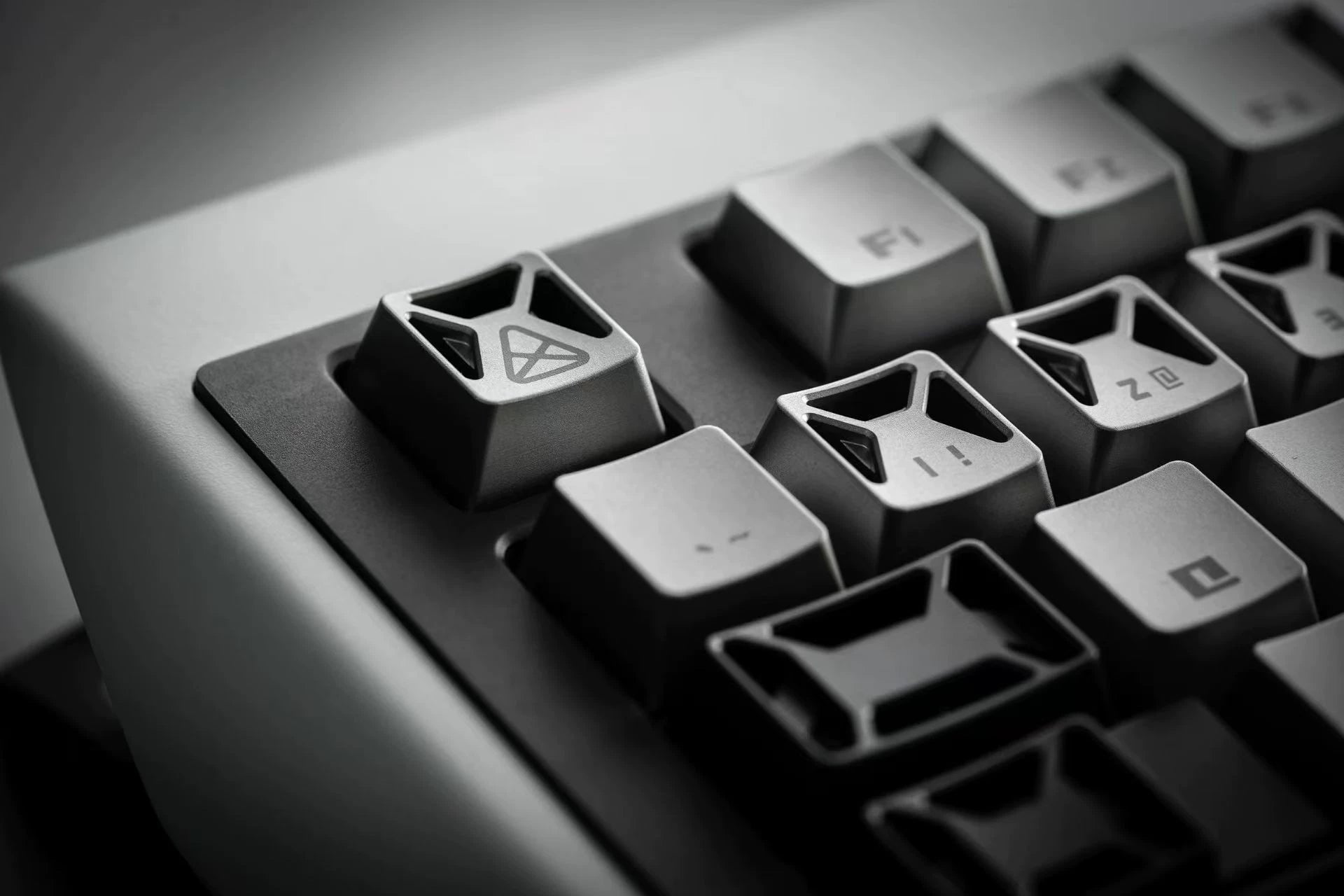 Aluminum alloy metal keycap N ²Neural Node, metal set personalized keycap