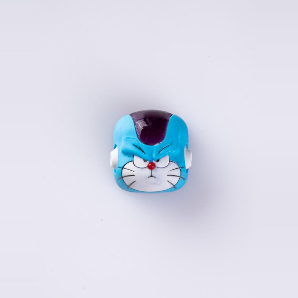 Dora Lisa Keycaps Personalised keycaps with translucent head Multi-colour resin-moulded artisankeycaps