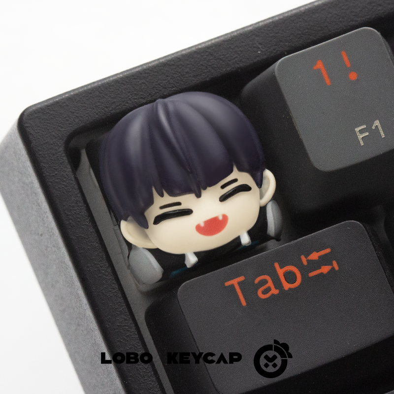 Kaiju No. 8, Personalized resin art keycaps, mechanical keyboard