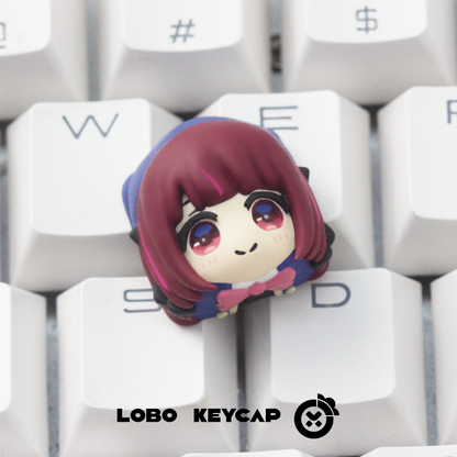 The child I pushed! Series Theme Personalized Resin Molding, Decorative Keycaps