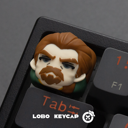 VALORANT keycaps Sage.Phoenix.Omen.Killjoy.artisankeycaps， Resin colored keycaps