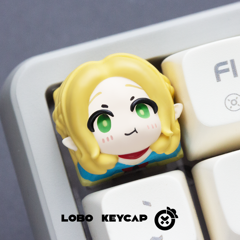 Delicious in Dungeon， Series resin colored keycaps.