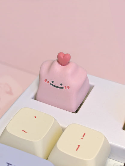 Ditto resin personalized keycaps, artisankeycaps， Anime keycaps, keyboard decorative keycaps