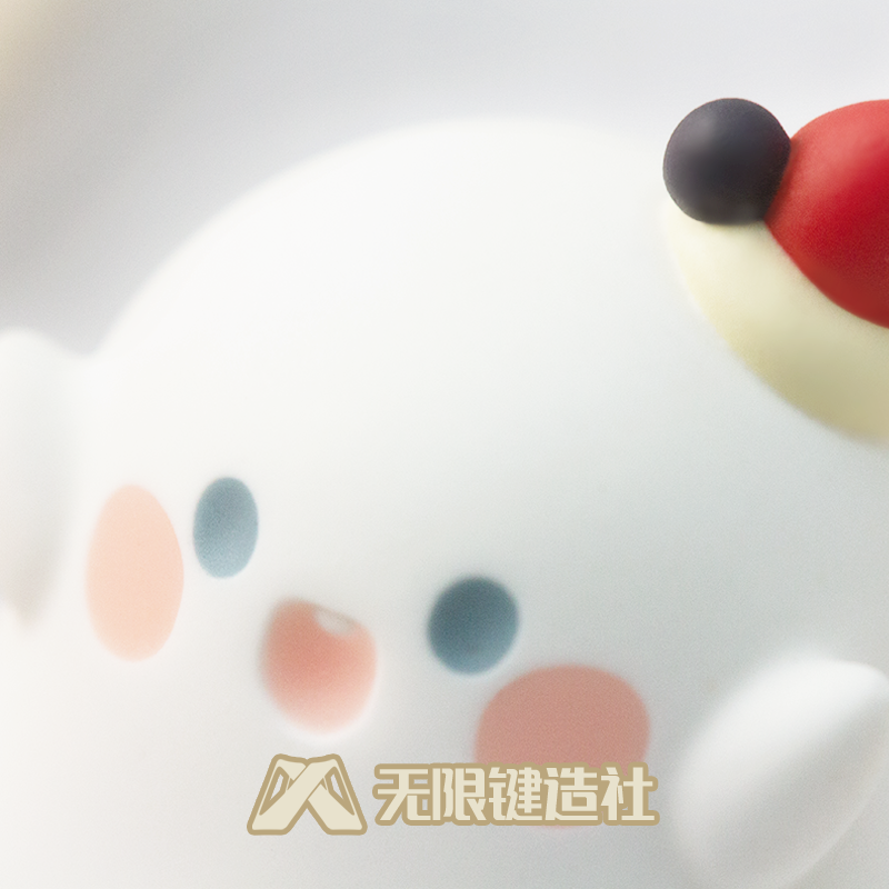 Ghost Egg Tube Cute Keycaps Original Personalized Custom Resin Mechanical Keyboard Keycaps