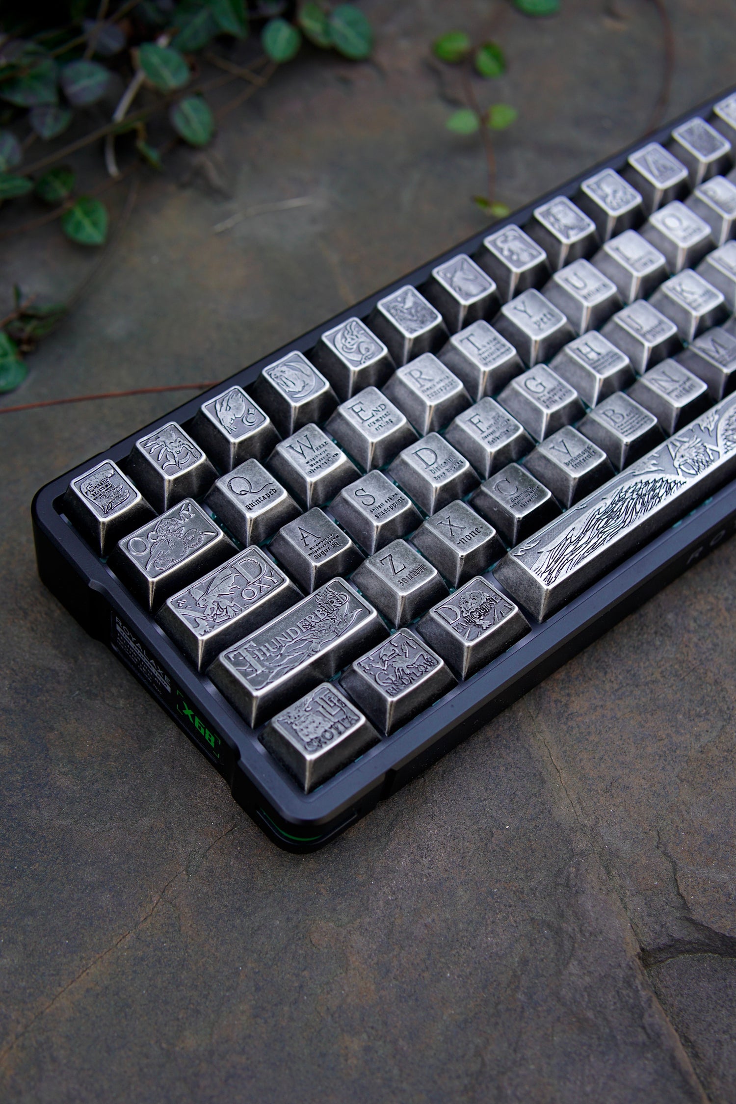 Animali Fantastici e Dove Trovarli Theme, Metal Set Keycaps, Peripheral Personalized Keycap Set