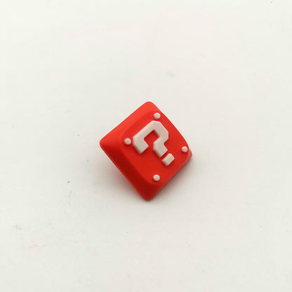 Mario question mark, adapted to the highly personalized keycaps of NuPhy Air switches. Decorative keycaps