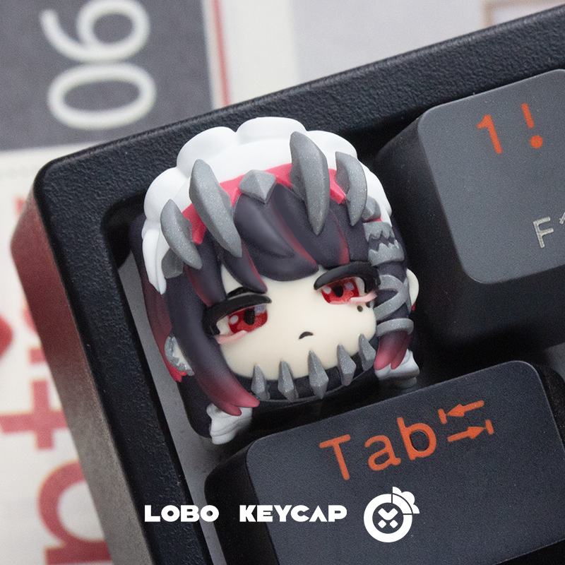 Zenless Zone Zero， Personalized resin art keycap mechanical keyboard