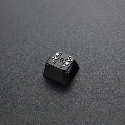 Game console controller, metal anode personalized keycaps, mechanical keyboard decorative metal keycaps