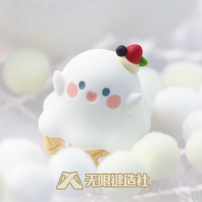 Ghost Egg Tube Cute Keycaps Original Personalized Custom Resin Mechanical Keyboard Keycaps