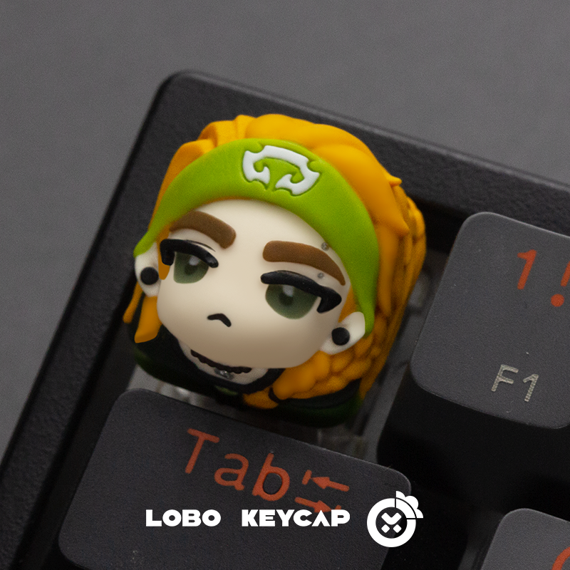 VALORANT keycaps Sage.Phoenix.Omen.Killjoy.artisankeycaps， Resin colored keycaps