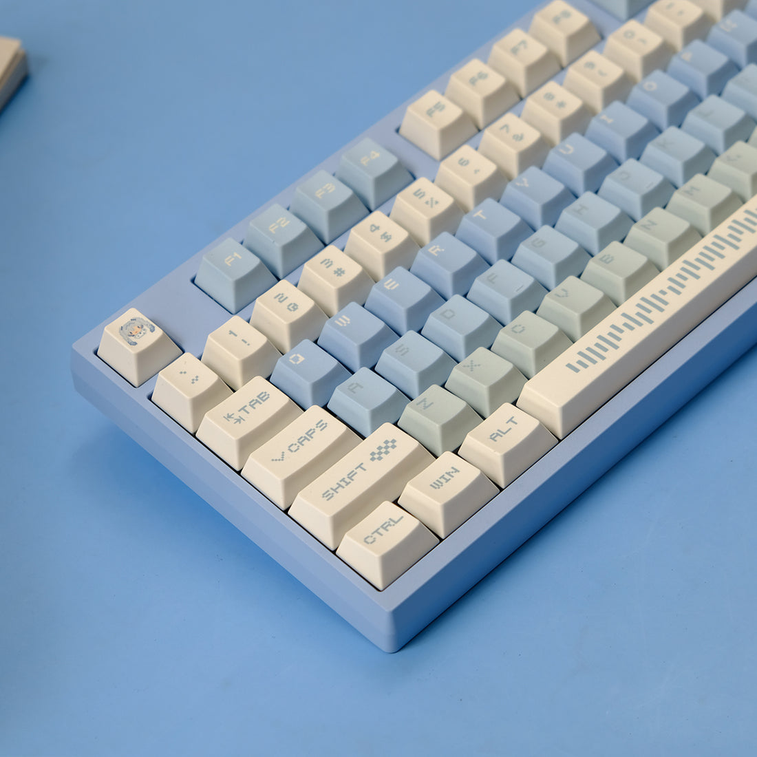 Snow Future Theme Mechanical Keyboard Keycaps PBT Thermal Sublimation Customized Original Factory Set Keycaps